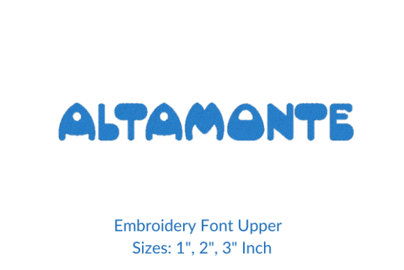 A Business Review of the Alta Monte Embroidery Font