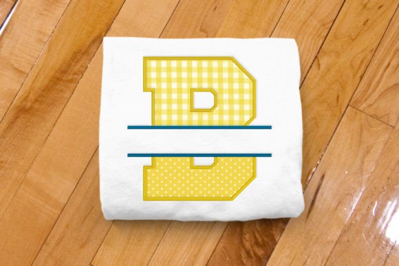 A Designer's Review: The Varsity Letter B Split Applique