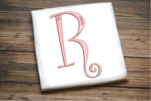 A Monogrammed R for Personalized Gifts