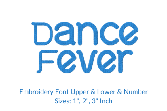 A Seasonal Designer's Review of the Dance Fever Font Embroidery Design