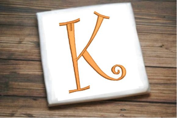 An Embroiderer’s Review of the Beautiful Capital K Letter Monogram