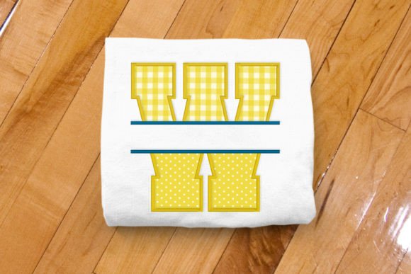 An Embroidery Designer's Review of the Varsity Letter W Applique