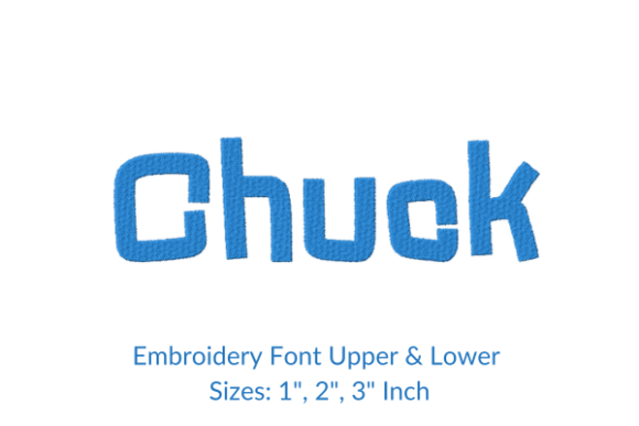 Chuck Embroidery Font: A Designer's Review for Small Business Merch