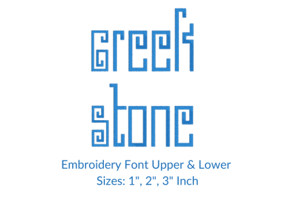 Greek Stone Font: A Designer's Review for Boutique Apparel