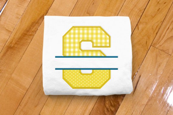 Putting the Varsity Letter S Split Applique to the Test
