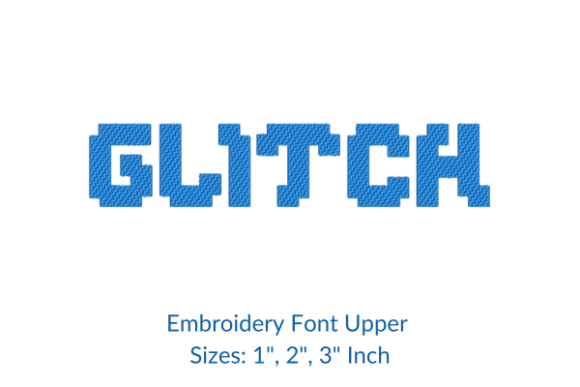 Reviewing the Glitch Font Embroidery Design for Real Projects