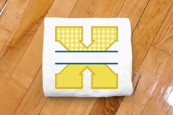 Reviewing Varsity Letter X Split Applique for Seasonal Projects