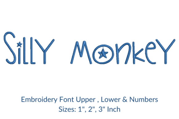Silly Monkey Font: An Embroidery Designer's Craft Fair Review