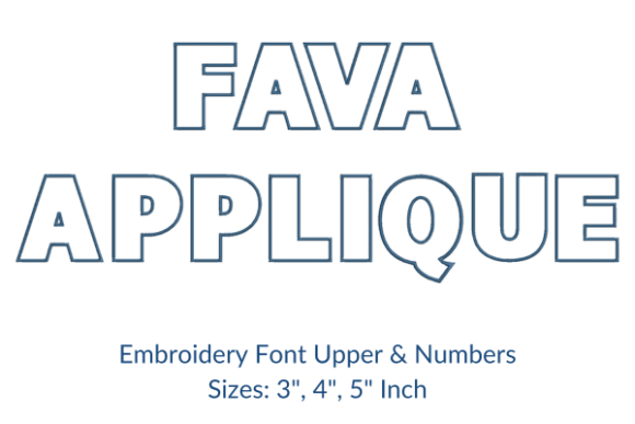 The Fava Applique Font: A Designer's On-Hoop Review