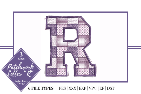 The Patchwork Letter R: A Designer's Review for Craft Fair Success